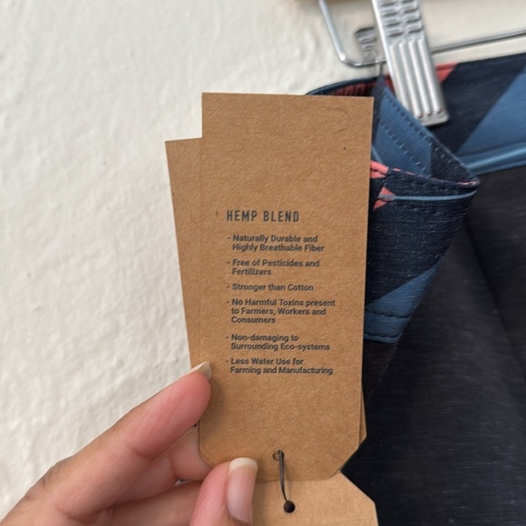 NWT$66 Roark Passage 18" Mens Board Short Obscura Aztec Tribal Print Hemp Sz 40 - Picture 10 of 12